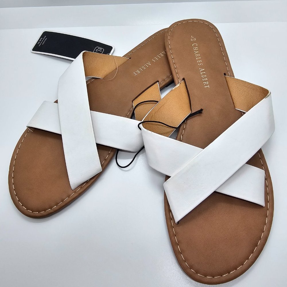 Sandals for women size 8/9 Charles Albert